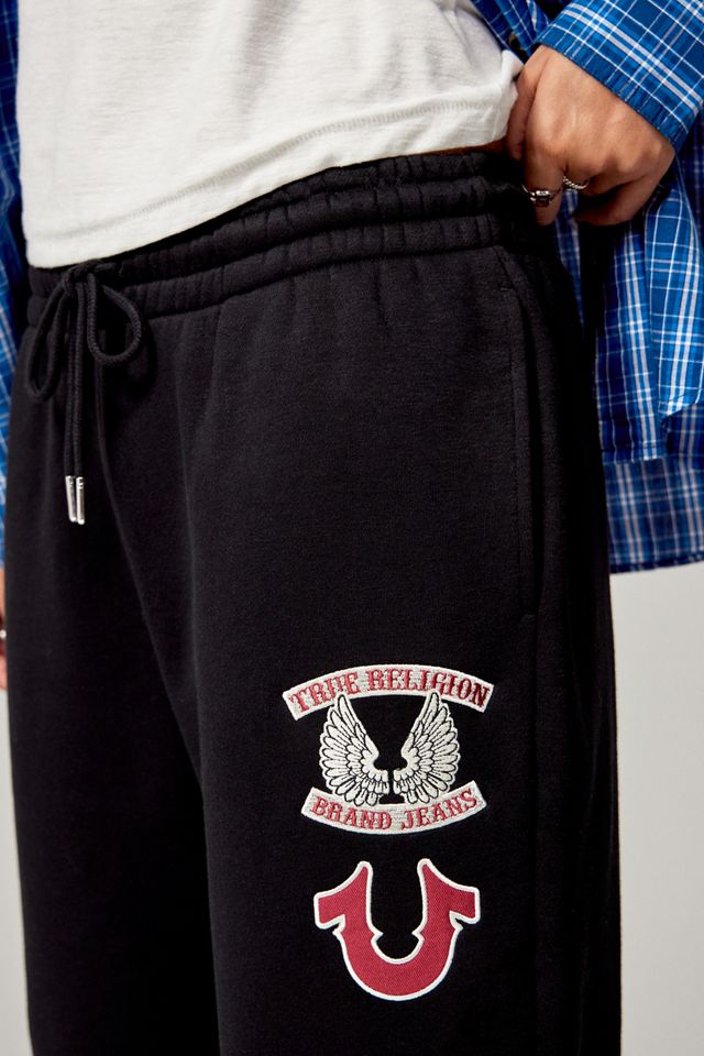 True Religion Embroidered Baggy Joggers #1