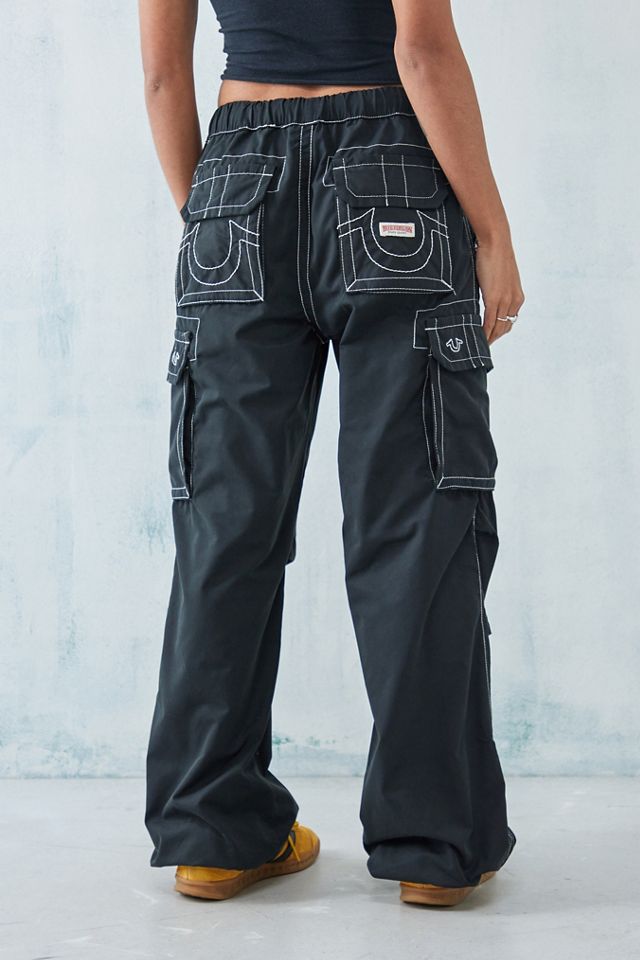 True Religion UO Exclusive Black Bobby Cargo Pantalones #2