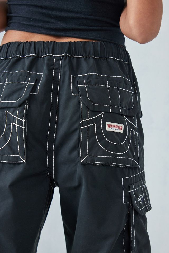True Religion UO Exclusive Black Bobby Cargo Pantalones #3