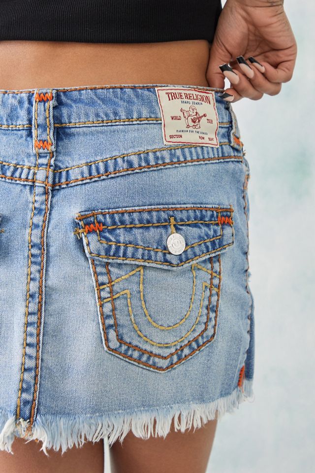 True Religion - Mini jupe en denim Sadie #5