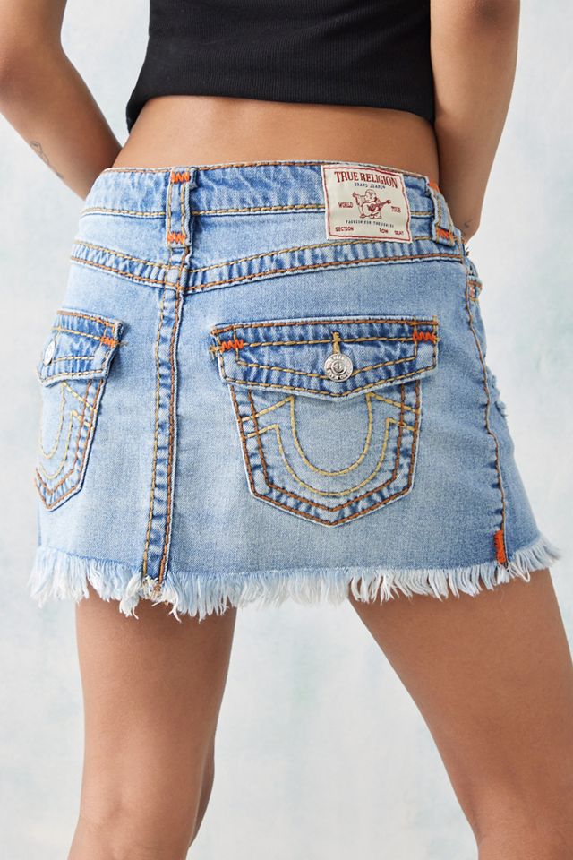 True Religion - Mini jupe en denim Sadie #7