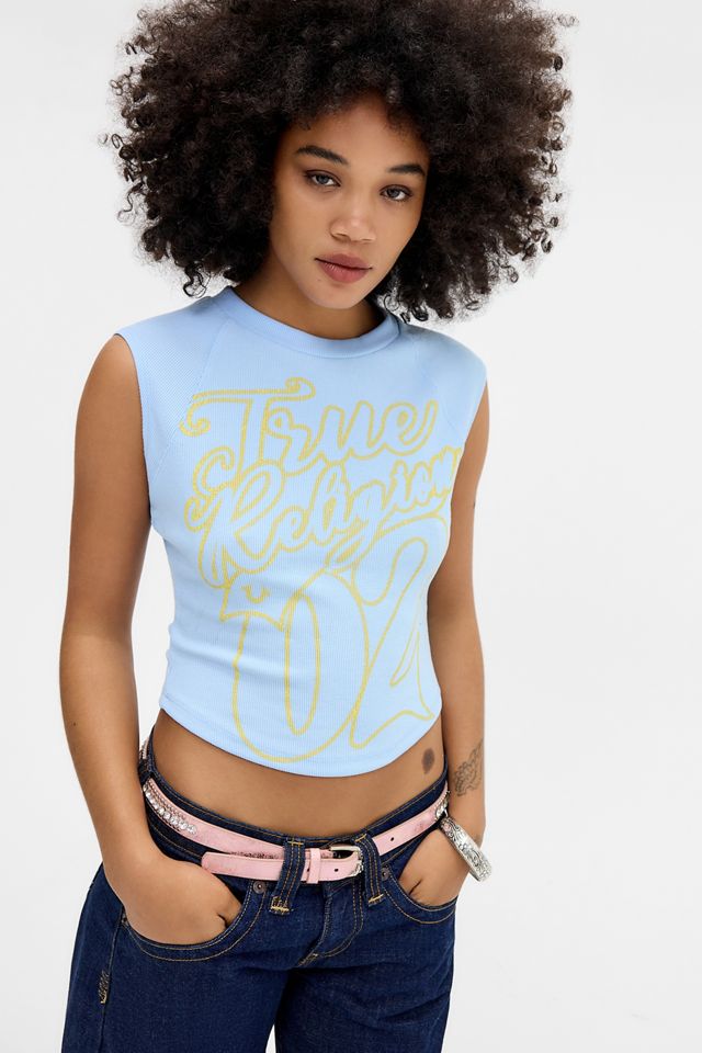 Top in Costina con Raglan Sportivo True Religion #2