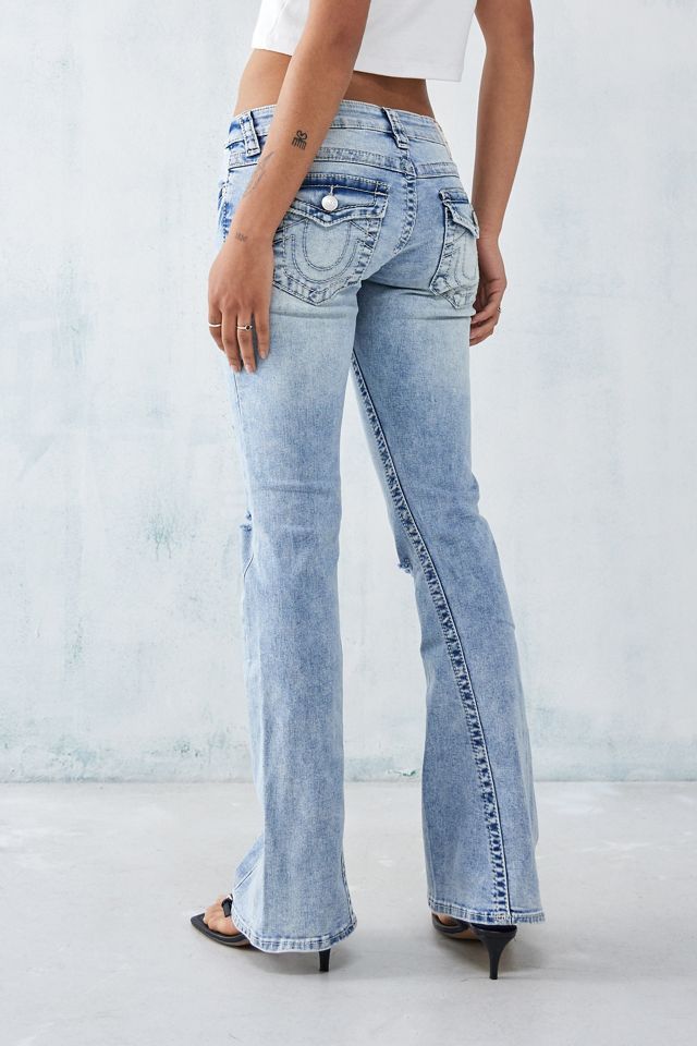 True Religion Low-Rise Acid Wash Joey Jeans #3