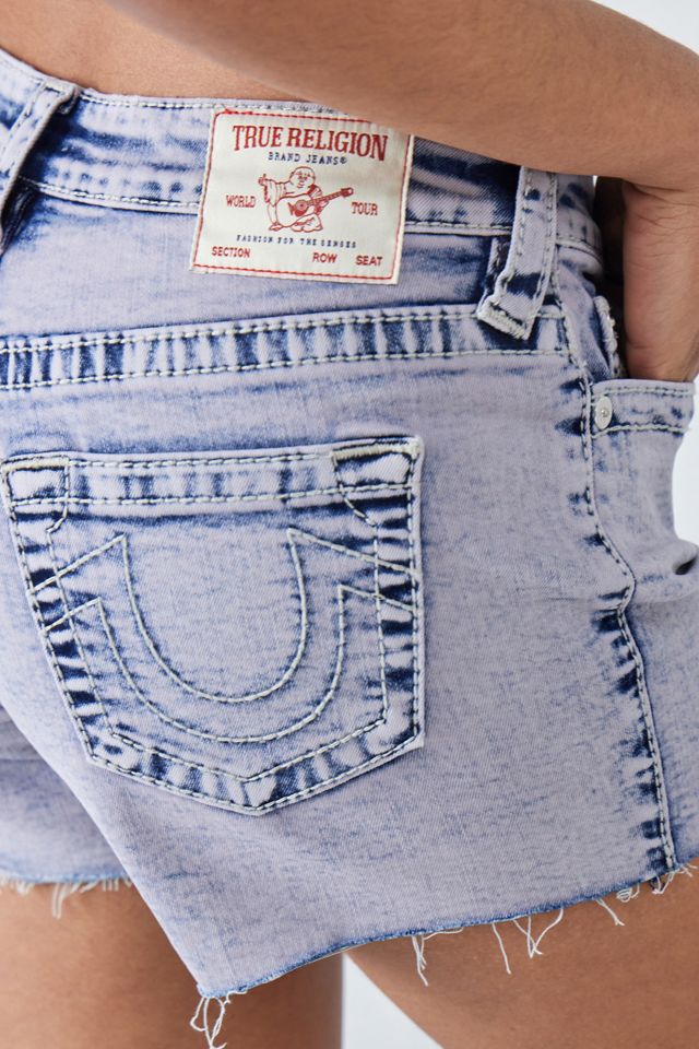 Pantaloncini True Religion Big T Acid Wash #3