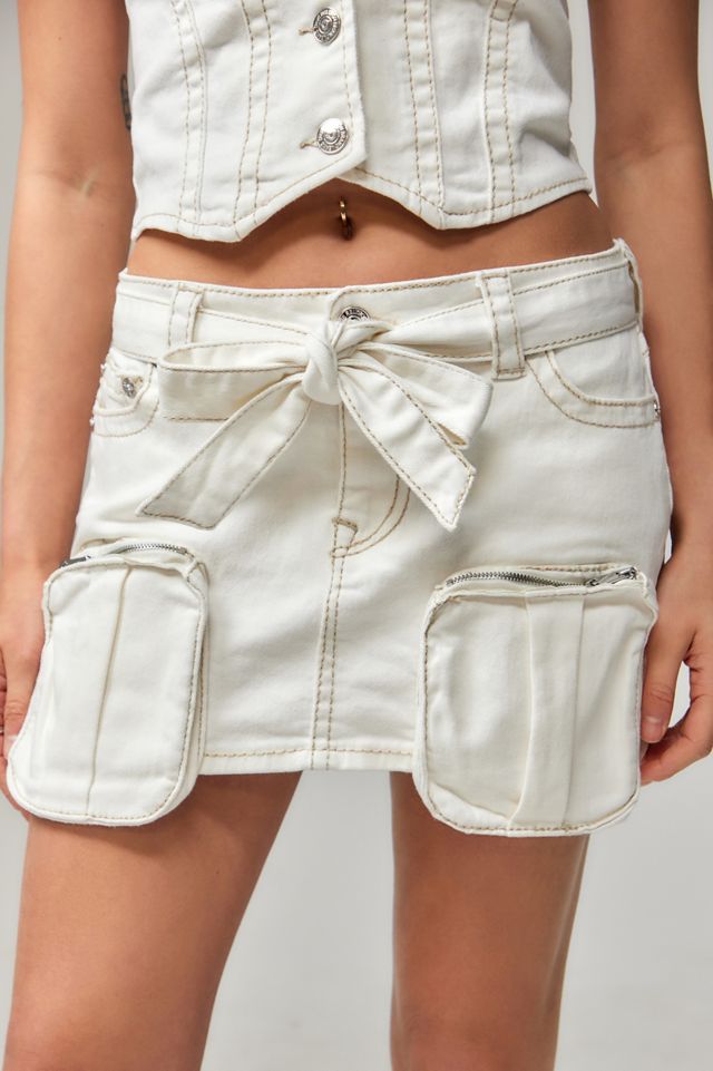 True Religion Sadie Cargo Mini Skirt #1