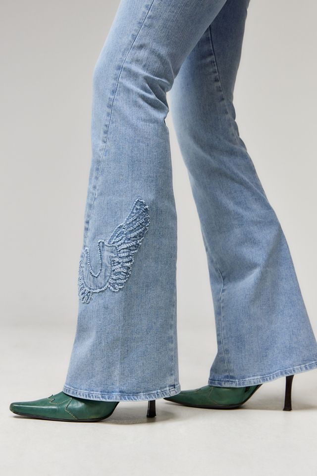 True Religion Wings Joey Flare Jeans #1