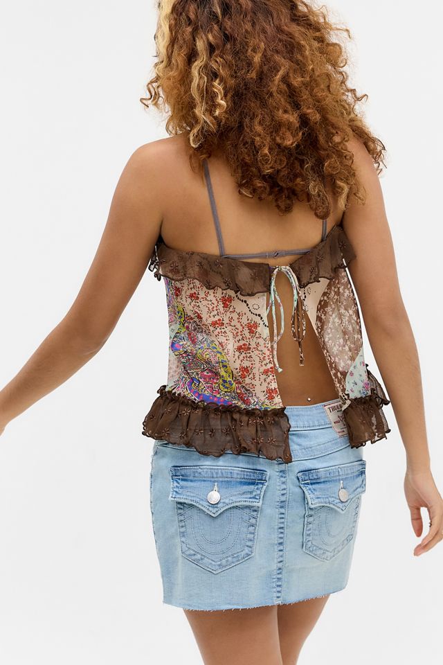 Minifalda de Denim Sadie de True Religion #3
