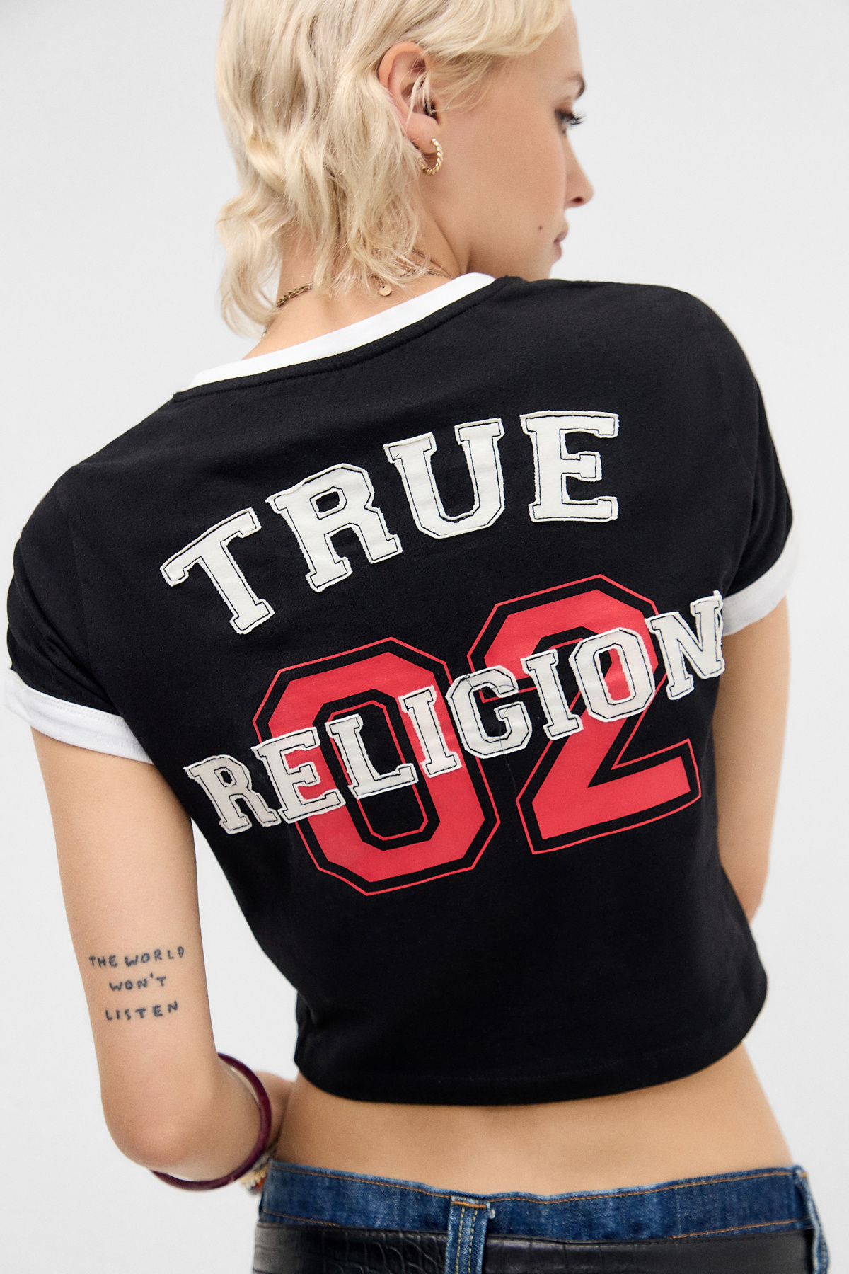 True Religion Sporty Logo Baby T-Shirt
