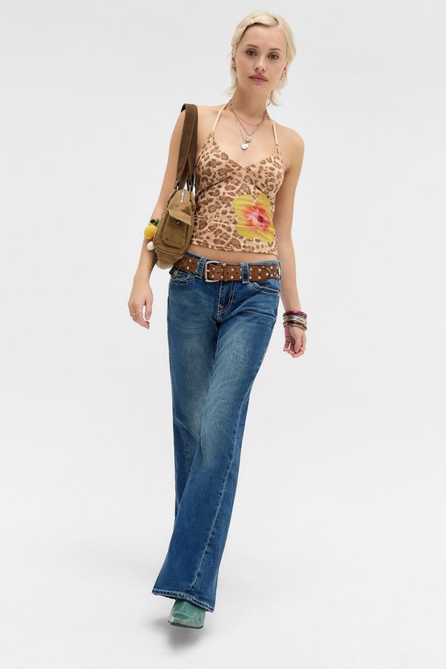True Religion Joey Low Rise Flap-Pocket Flare Jeans #2