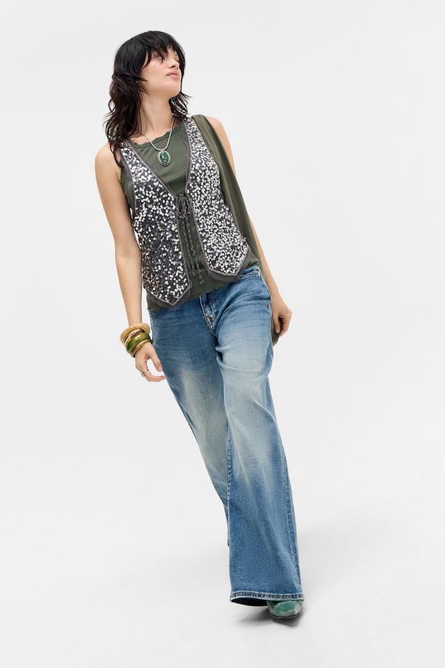 True Religion Mid Blue Bobbi Baggy Jeans #2