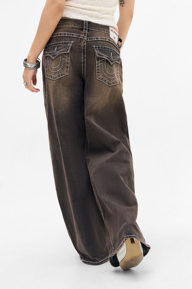 True Religion UO Exclusive Brown Washed Jessie Jeans #3