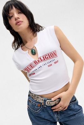 True Religion Anniversary Rib T-Shirt