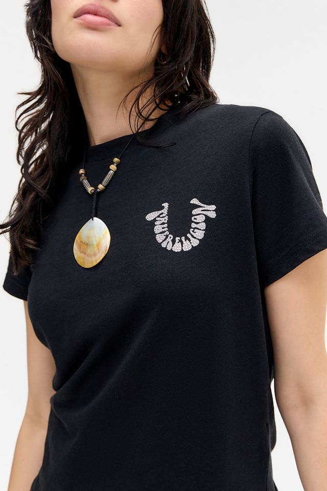 True Religion Crystal Crew T-Shirt #3
