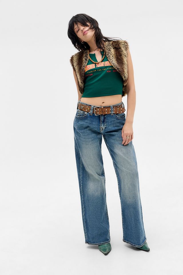 True Religion Green Anniversary Rib T-Shirt #1