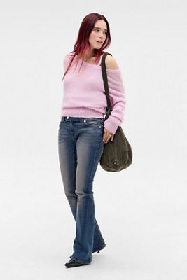 True Religion Joey Big T Tiefbund Schlaghose Jeans