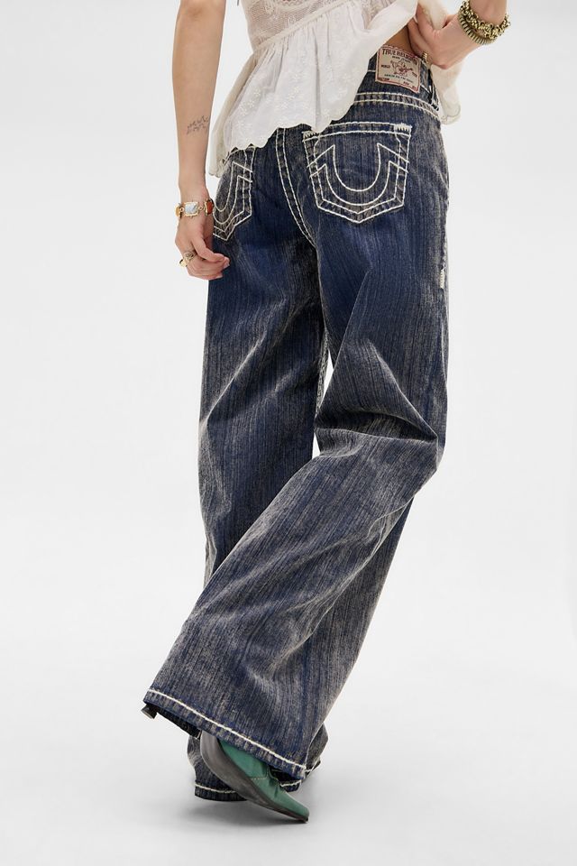 Jeans baggy Bobbi Super T Flocked True Religion #3