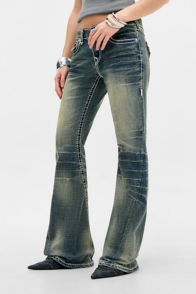 True Religion Joey Super T Flared Jeans
