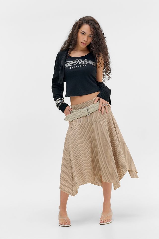 Débardeur noir à strass True Religion #1