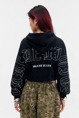 Felpa con Cappuccio con Logo Appliqué Big T True Religion