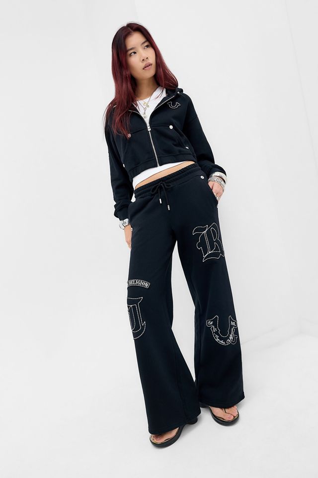 Felpa con Cappuccio con Logo Appliqué Big T True Religion #3
