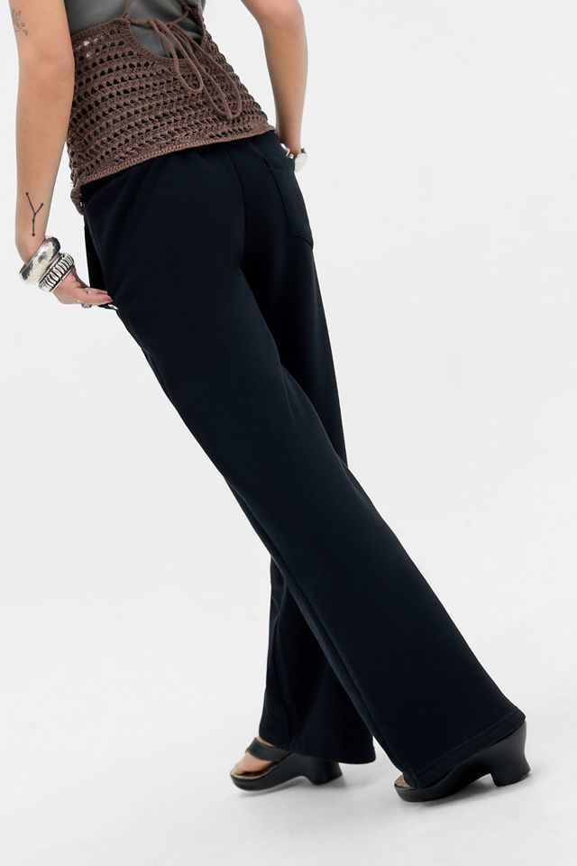 Pantaloni Joggers a Gamba Dritta con Applicazione Big T True Religion #4