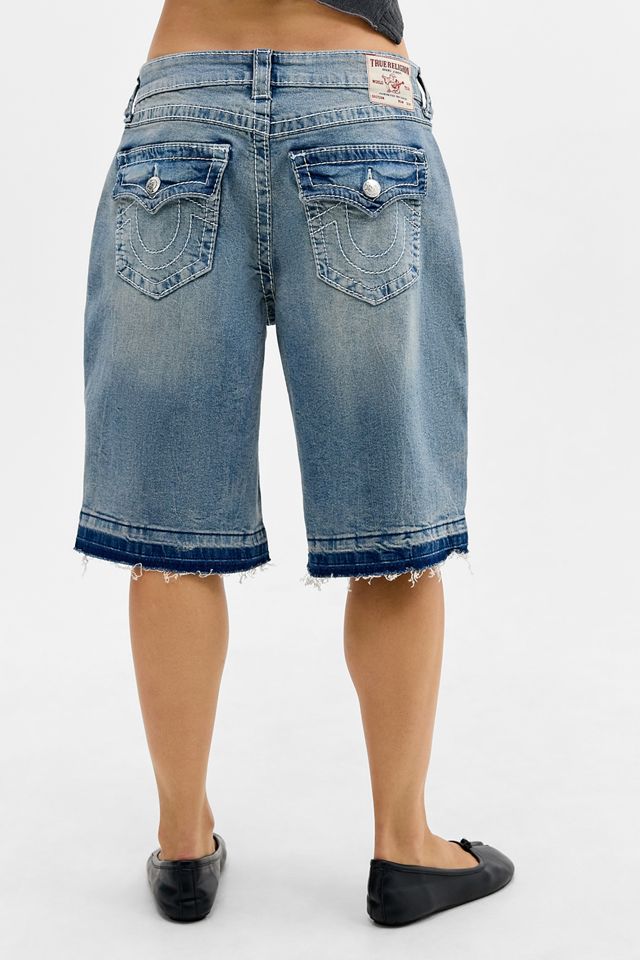 True Religion Jessie Baggy Jorts mit mittlerer Leibhöhe #2