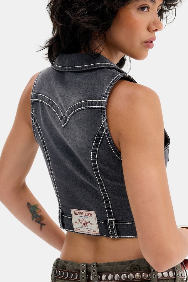 True Religion Big T Zip Front Top #2