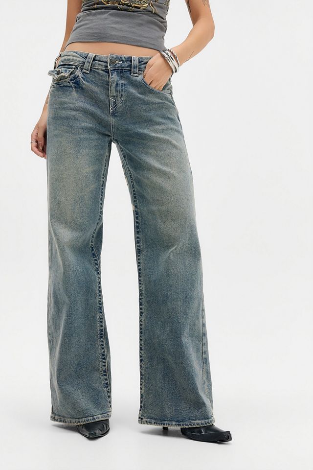 True Religion Bobby Mid Rise Baggy Jeans #3