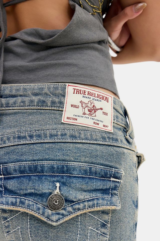 True Religion Bobby Mid Rise Baggy Jeans #4