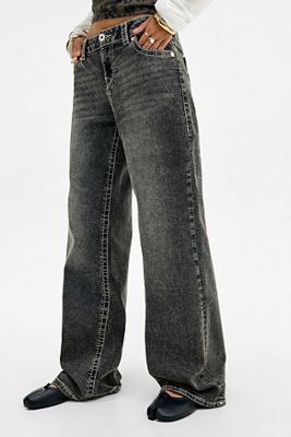 Jeans Baggy True Religion Bobby Big T Ricamati