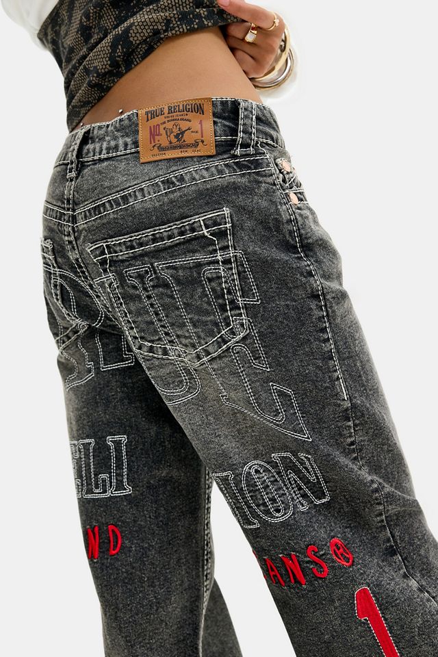 Jeans amples Bobby Big T brodés True Religion #1