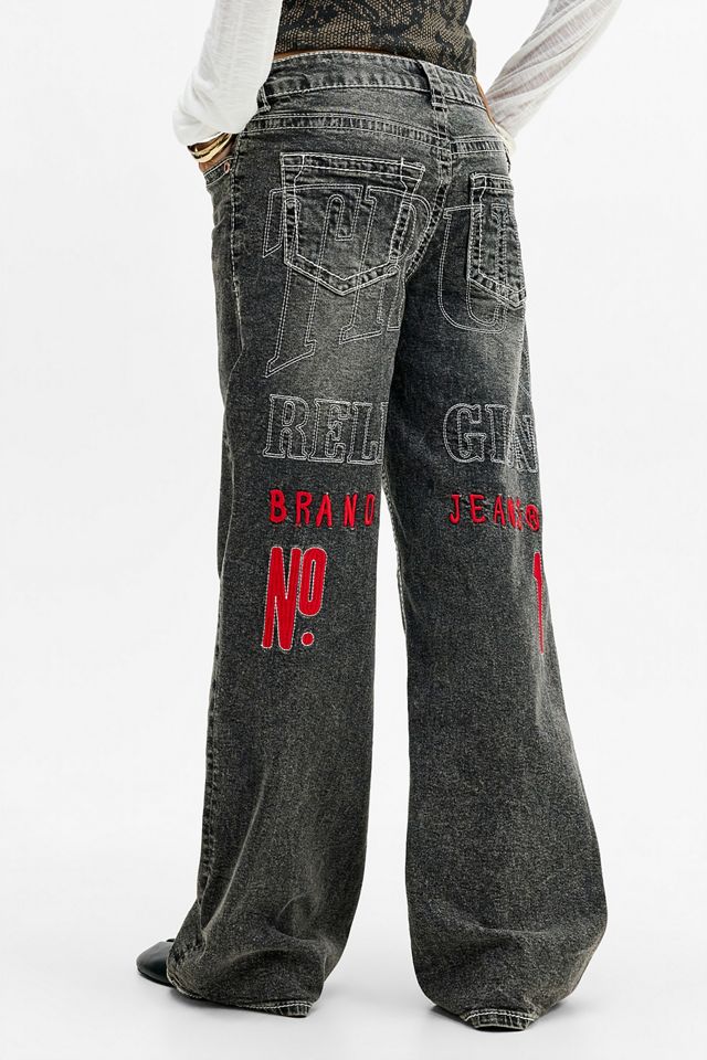 Jeans amples Bobby Big T brodés True Religion #4