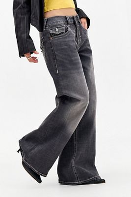 Jean Jessie super baggy noir True Religion