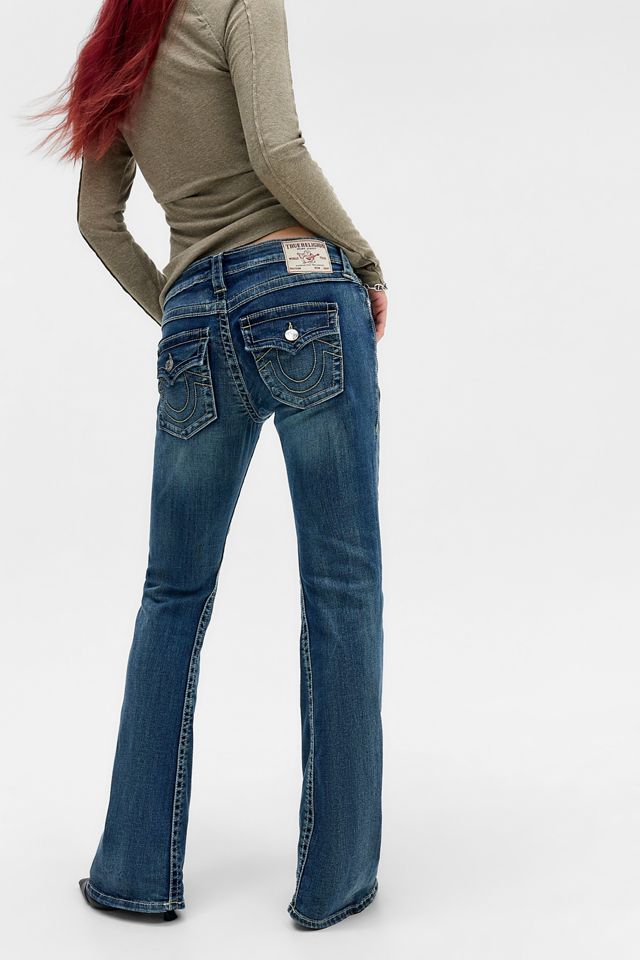 True Religion Joey Jeans mit niedrigem Bund und Schlag #3