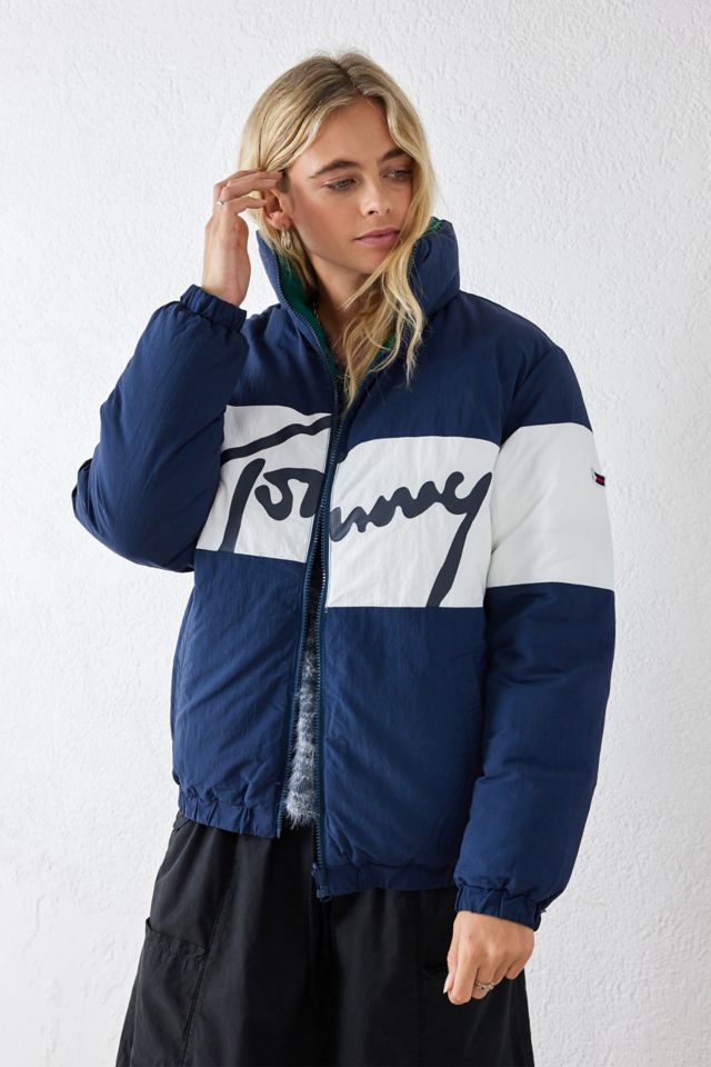 Tommy hilfiger deals reversible jacket women's