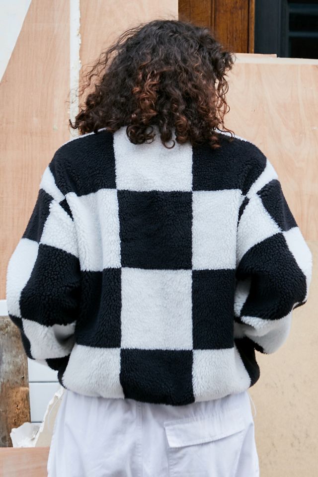 Tommy Hilfiger Checkerboard Sherpa Fleece #4