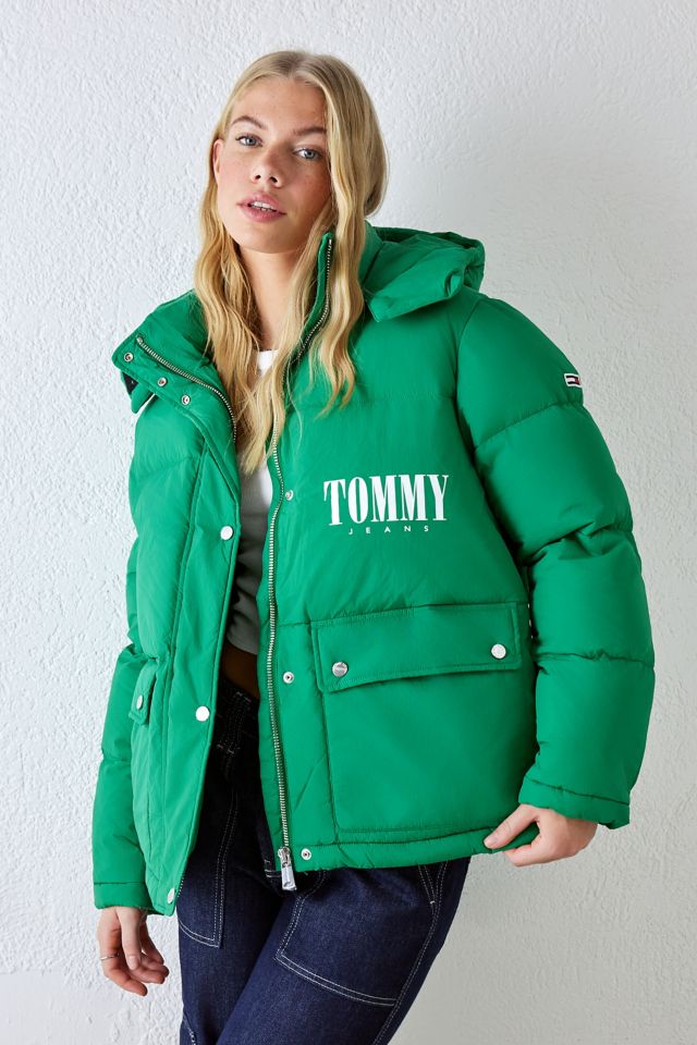 Green tommy hilfiger jacket 2024 womens