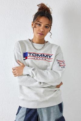 Tommy Jeans Silver Grey Heather Sweatshirt