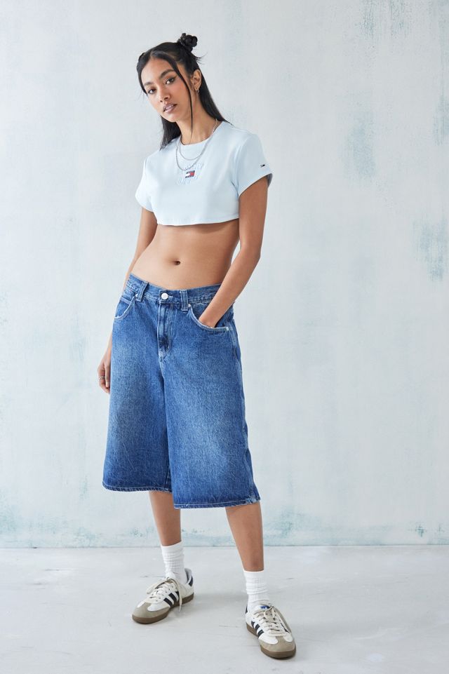 Tommy Hilfiger Blue Ultra Cropped Top #2