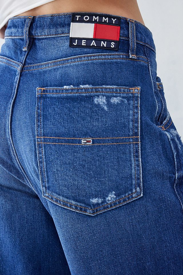 Tommy Hilfiger Indigo Daisy Low-Rise Baggy Jeans | Urban Outfitters UK