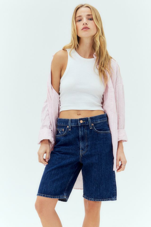 Tommy Jeans Harper Bermuda Denim Shorts | Urban Outfitters UK