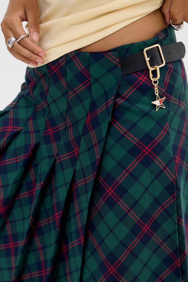 Falda Plisada a Cuadros Tommy Hilfiger #1