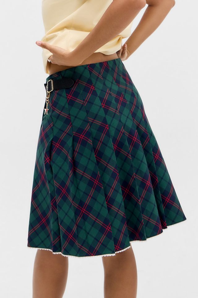 Falda Plisada a Cuadros Tommy Hilfiger #2