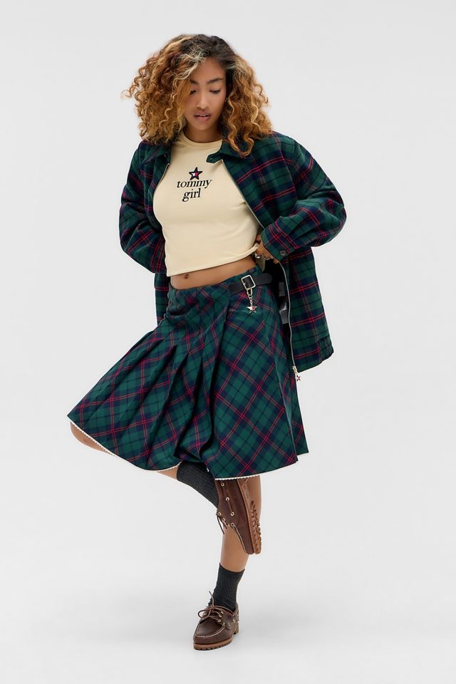 Veste matelassée à carreaux Tommy Girl #4