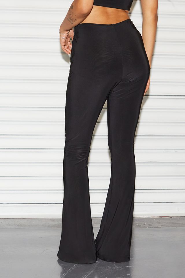 Wavey - Pantalon évasé noué à la taille #2