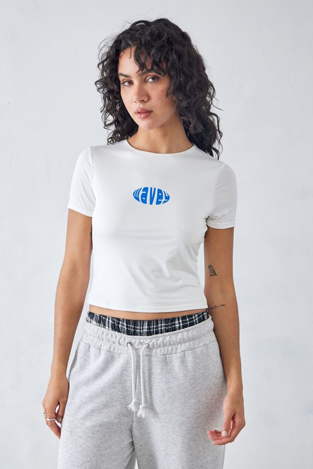 Wavey - T-shirt court blanc #1