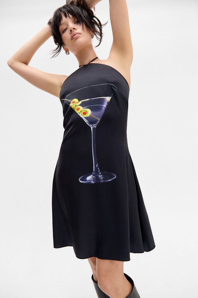 Tyler McGillivary Black Martini Mini Dress #1