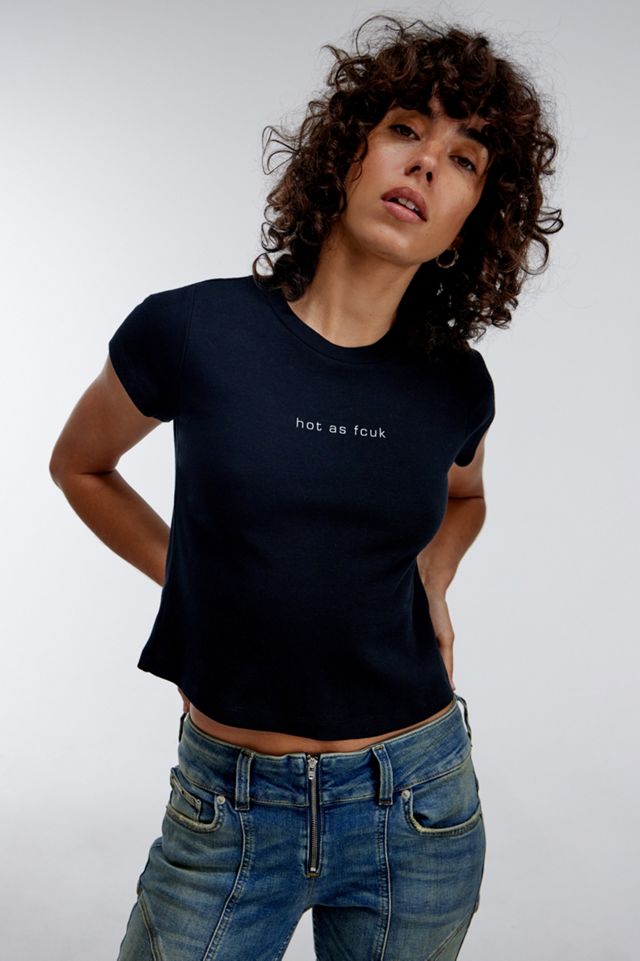 FCUK - T-shirt Hot As Fcuk, exclusivité UO #2