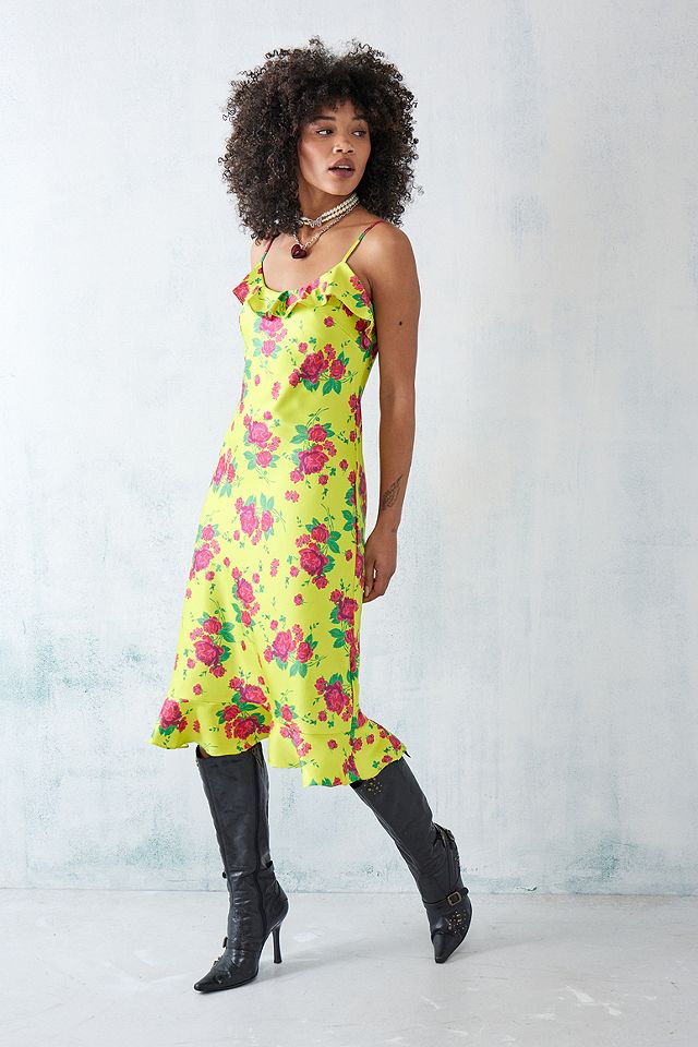 Betsey Johnson Stevie Midi Dress | Urban Outfitters UK