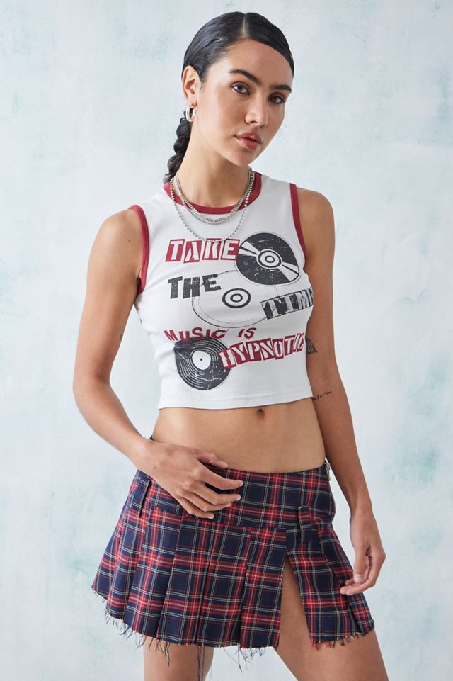 Gingham Minga London Striped Trousers Minga London Low Rise Plaid